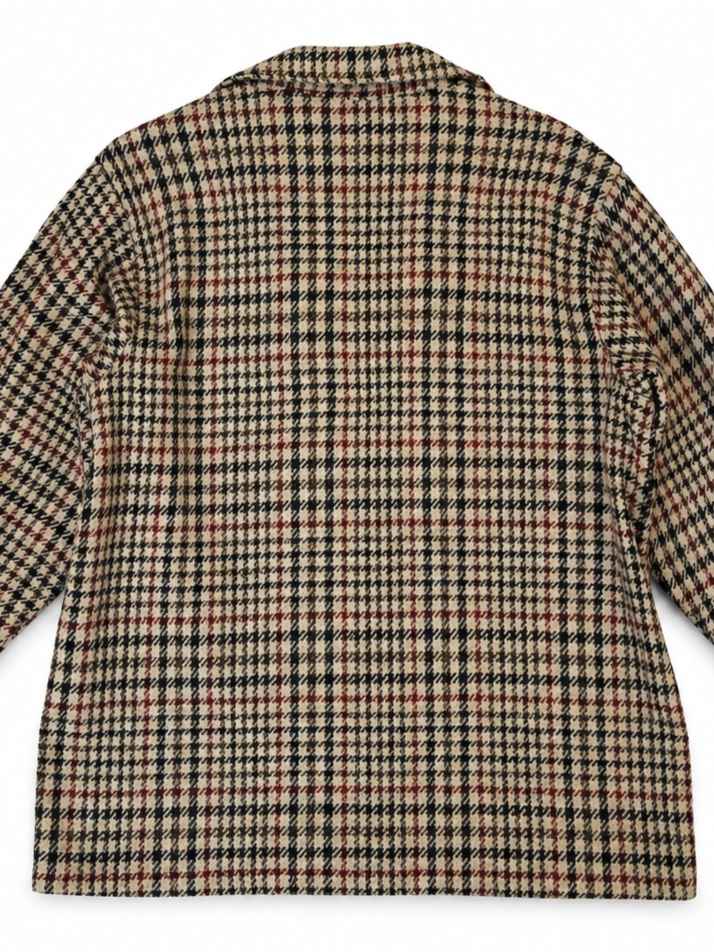 Woolrich Vintage 70s Wool Houndstooth Shacket Oversized Unisex - Picture 3 of 6